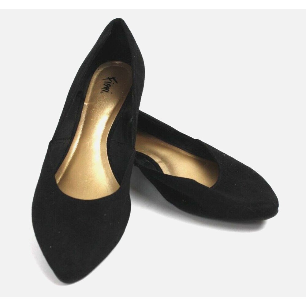 Fioni Women's Point Toe Ballet Flat Womens Dress Shoes size 9.5
